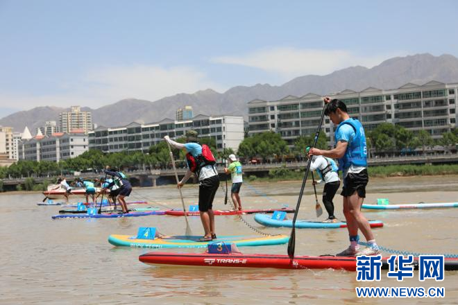 2026年黄河桨板公开赛在甘肃永靖举行-新华网(图7)