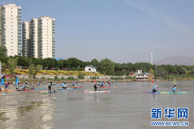 2026年黄河桨板公开赛在甘肃永靖举行-新华网(图3)