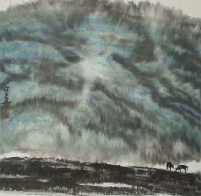 山雨  