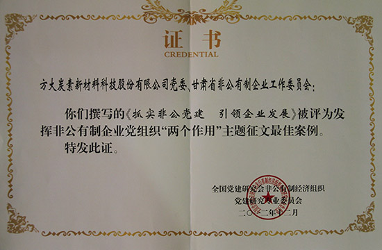 青海省非公党建培训班到方大炭素公司交流学习