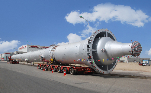 陕西延长榆林炼油厂四合一连续重整反应器