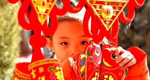 【陇人陇土】甘肃定西:春节至 年味浓(图)