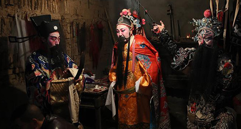 探秘西部山村小戏曲--玉垒花灯戏(高清组图)