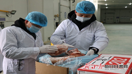 甘肃（武威）国际陆港肉类进口业务开通