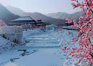 渭河源冰雪