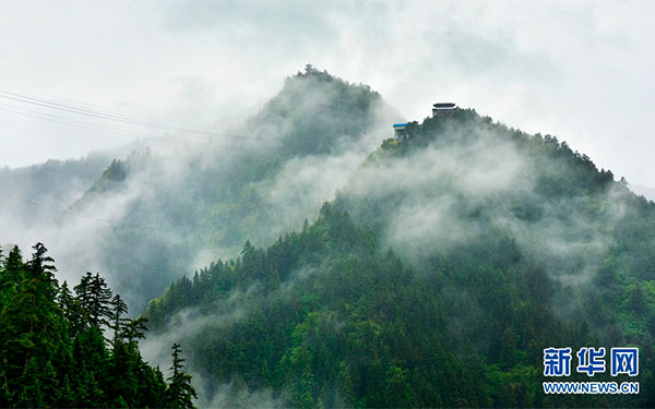 【大美甘肃】兴隆山“烟雨图”