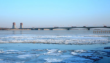 张掖市甘州区黑河流域风光