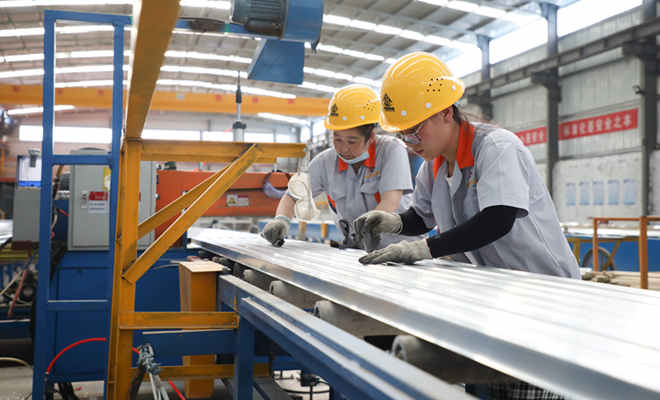 甘肅隴西：鋁冶煉及加工企業生産忙