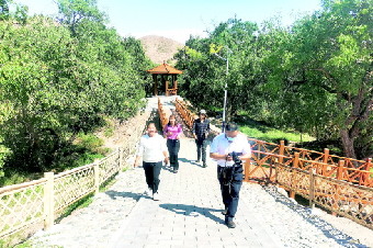 平川区美丽乡村建设引得游客纷至沓来