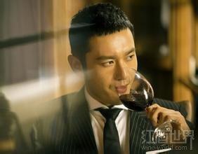 男神是怎样喝葡萄酒的?(组图)